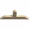 Ekena Millwork Portland Rough Sawn Timber Gable Bracket, Douglas Fir, 48"W x 18"H x 4"D x 6"F, 9/12 Pitch GBW048X18X0406POR00RDF - alternate 4